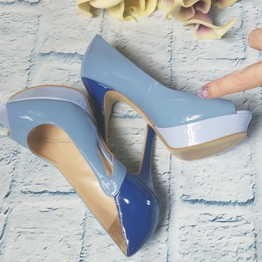 Marc Fisher Peep Toe Platform Heels